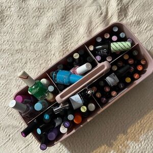 Pink Cosmetic Organizer